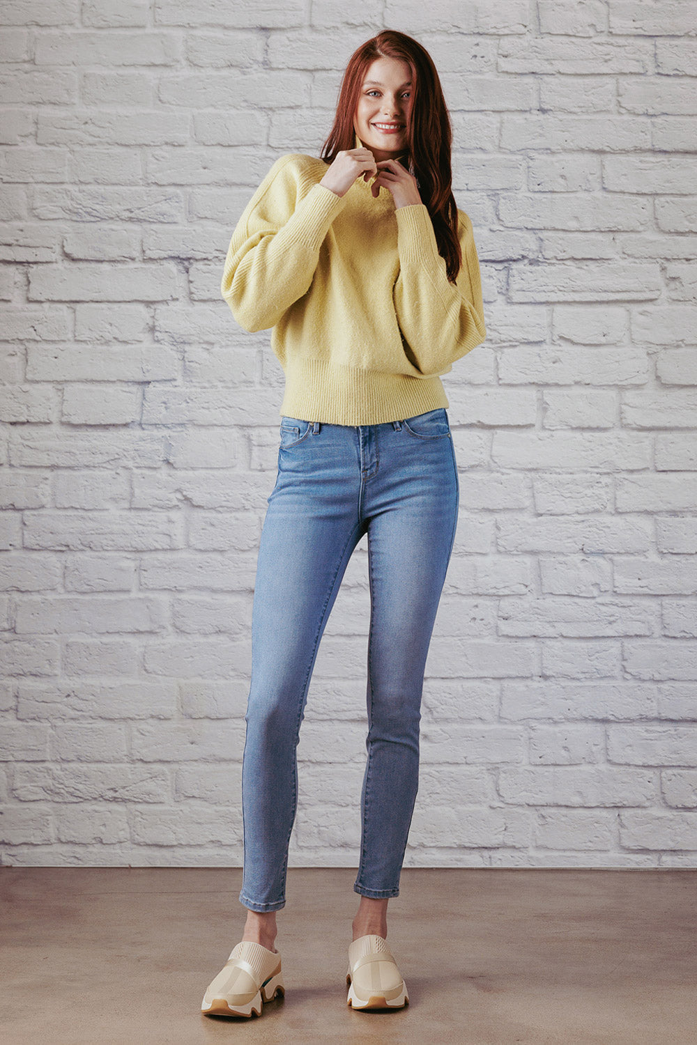 Mid Rise Skinny Jeans