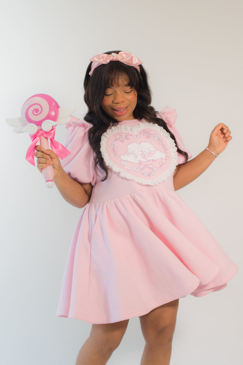 Darling Lambs Sweatshirt Dress only 2 sizes left! Get it while you can