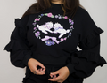 Enchanting Goats sweetheart Sweatshirt