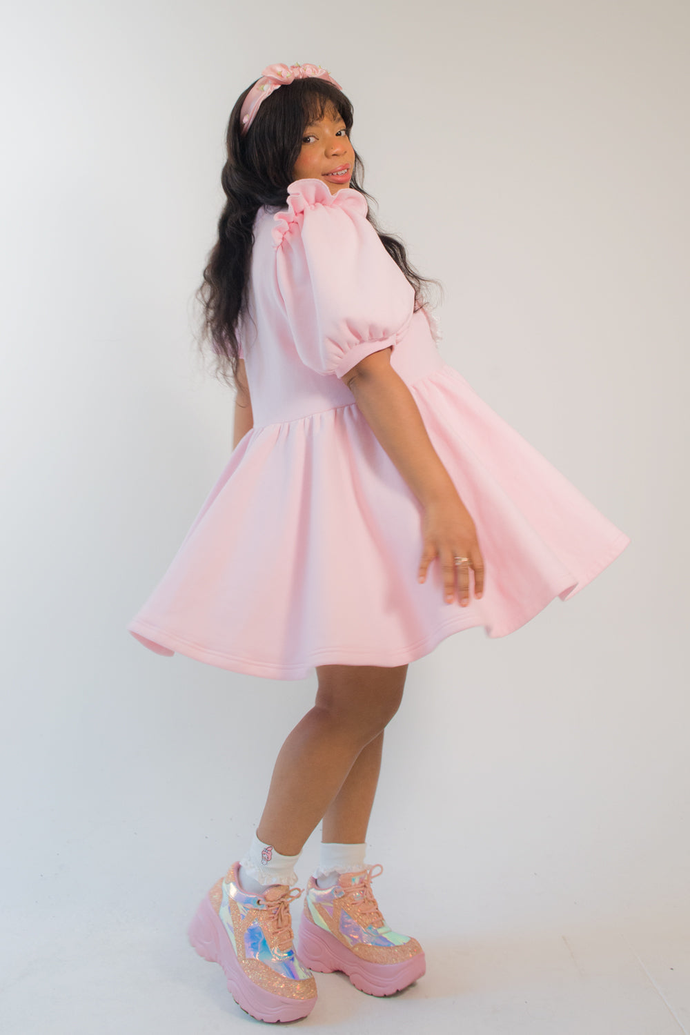 Darling Lambs Sweatshirt Dress only 2 sizes left! Get it while you can