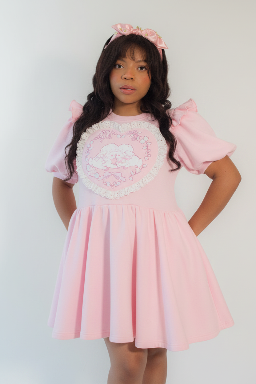 Darling Lambs Sweatshirt Dress only 2 sizes left! Get it while you can