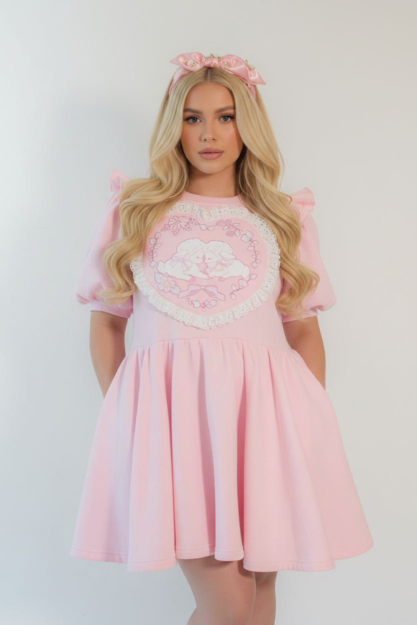 Darling Lambs Sweatshirt Dress only 2 sizes left! Get it while you can