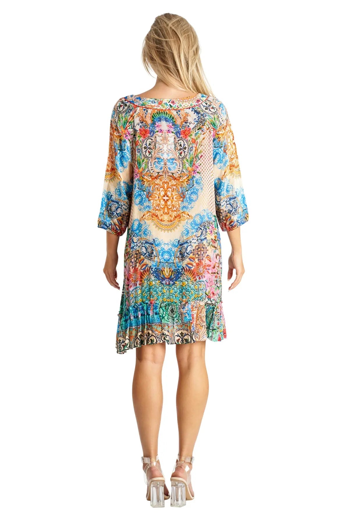 Bohemian Summer Dress for Beach & Beyond
