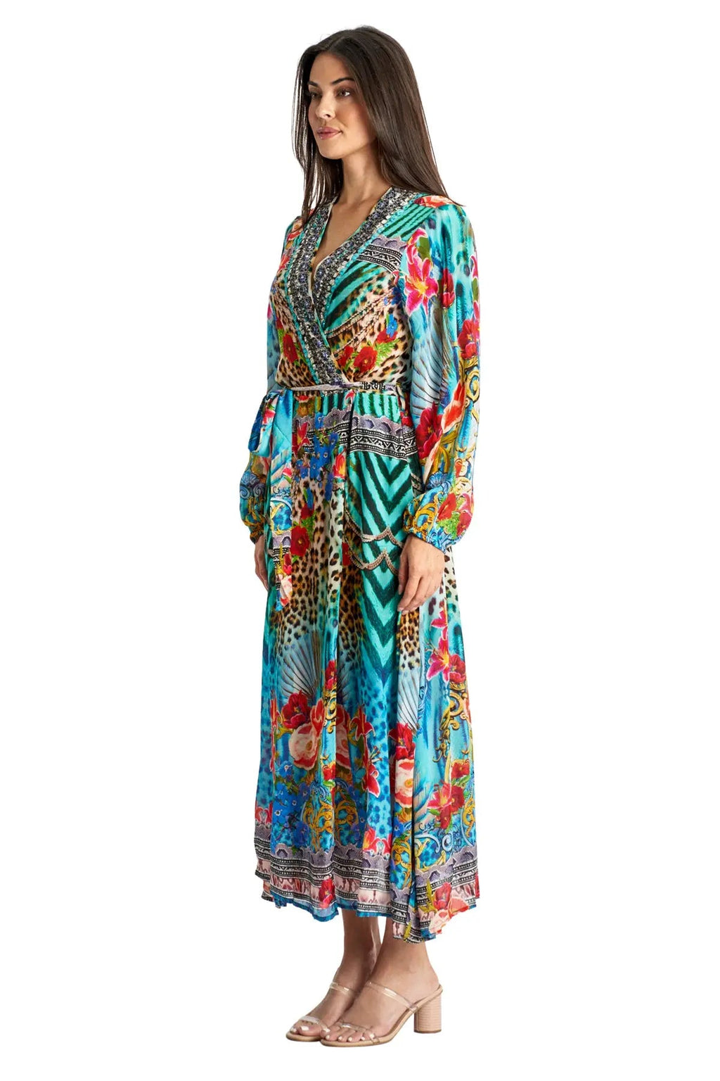 Kimono Wrap Dress