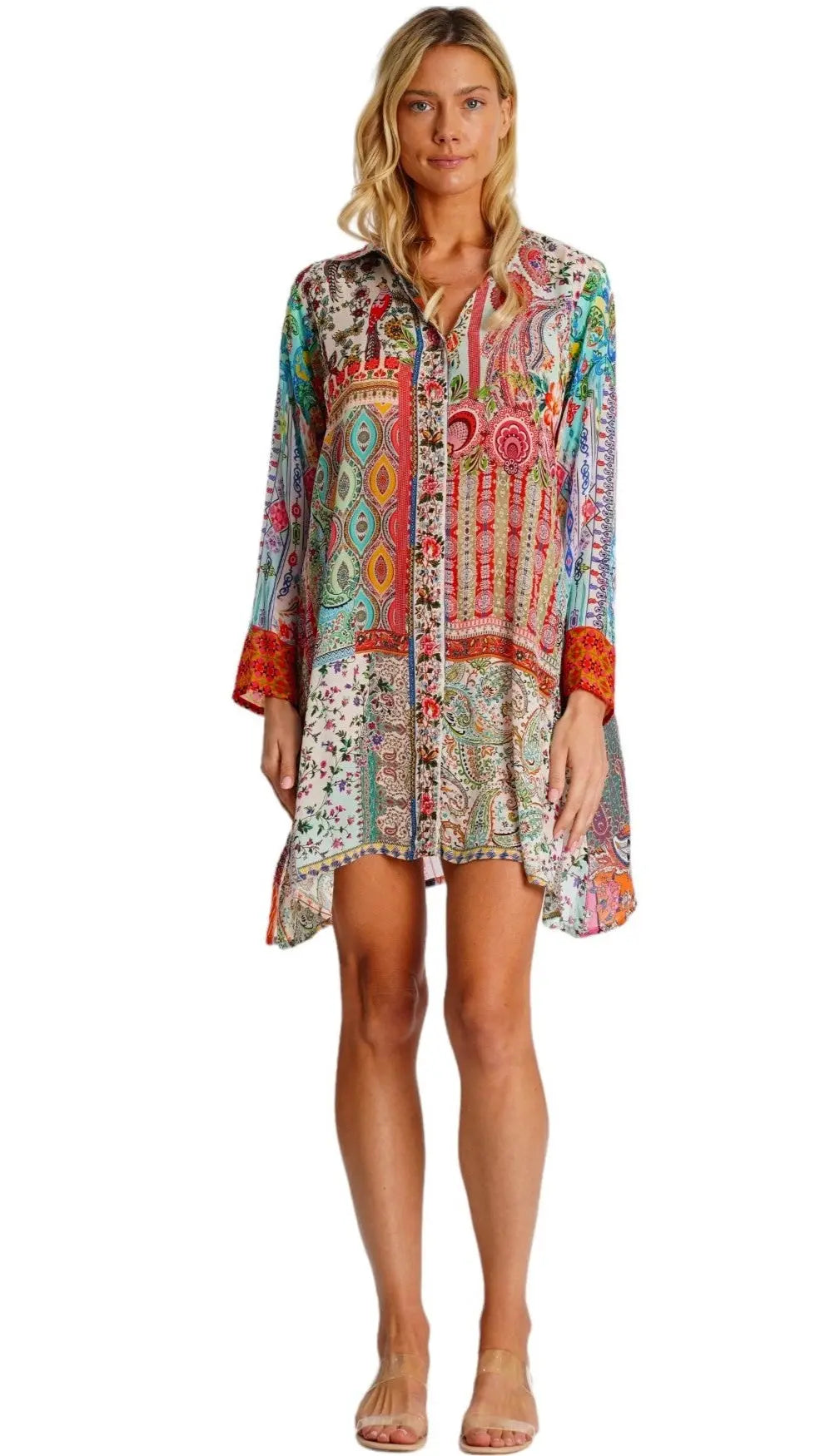 MixMatch Print Long Tunic
