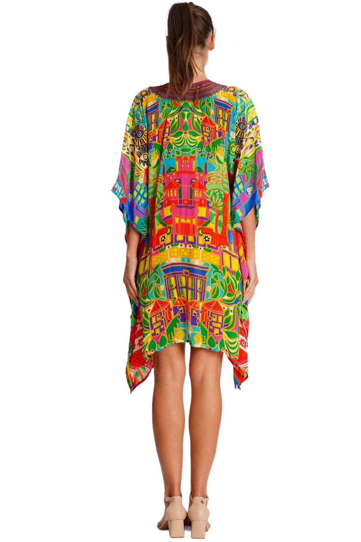 Luxury Resort Kaftan Dress | Wholesale Pack of 4