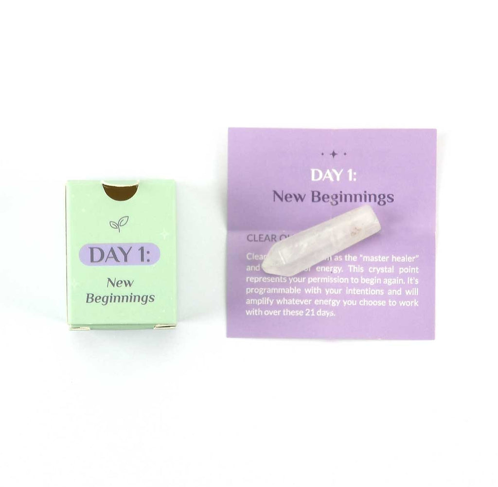 21 days of Transformation Mindful Soul brings you this amazing little trinket pack that has a huge punch to your life take the challenge!
