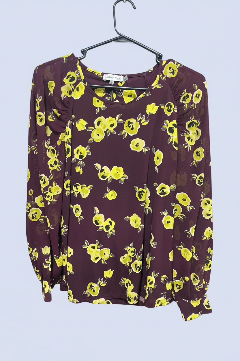 Women’s Calvin Klein Blouse New With Tags 1 in stock Left!! size Medium