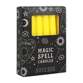 Unscented 4 inches Tall Magic Spell Chime - Yellow-Success