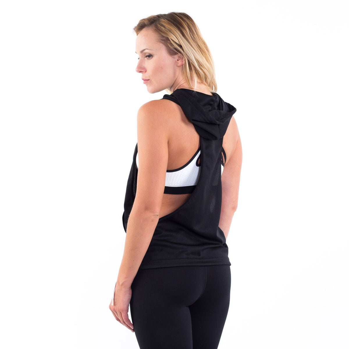 6014 - CLOSEOUT Women's Racerback Hoodie