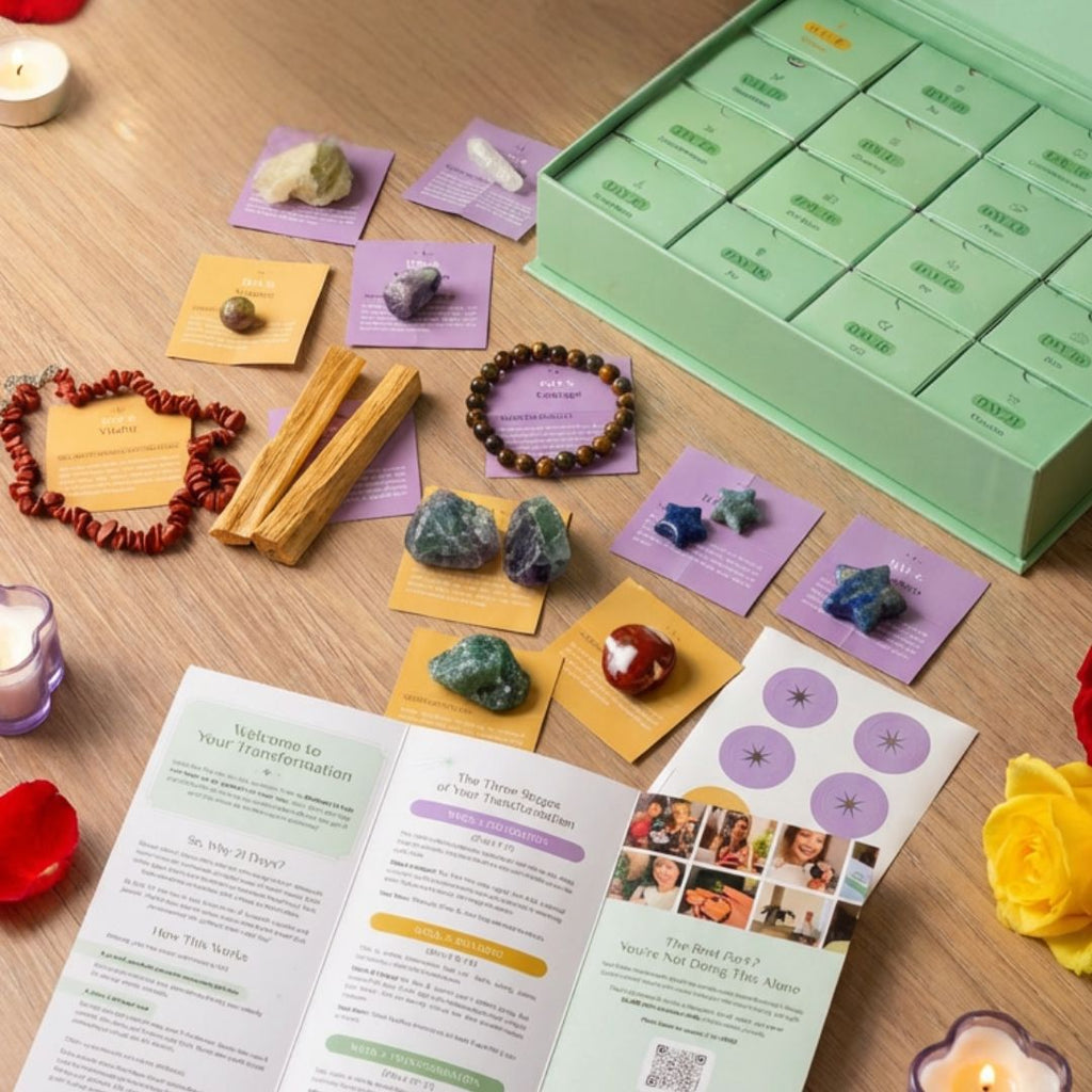 21 days of Transformation Mindful Soul brings you this amazing little trinket pack that has a huge punch to your life take the challenge!