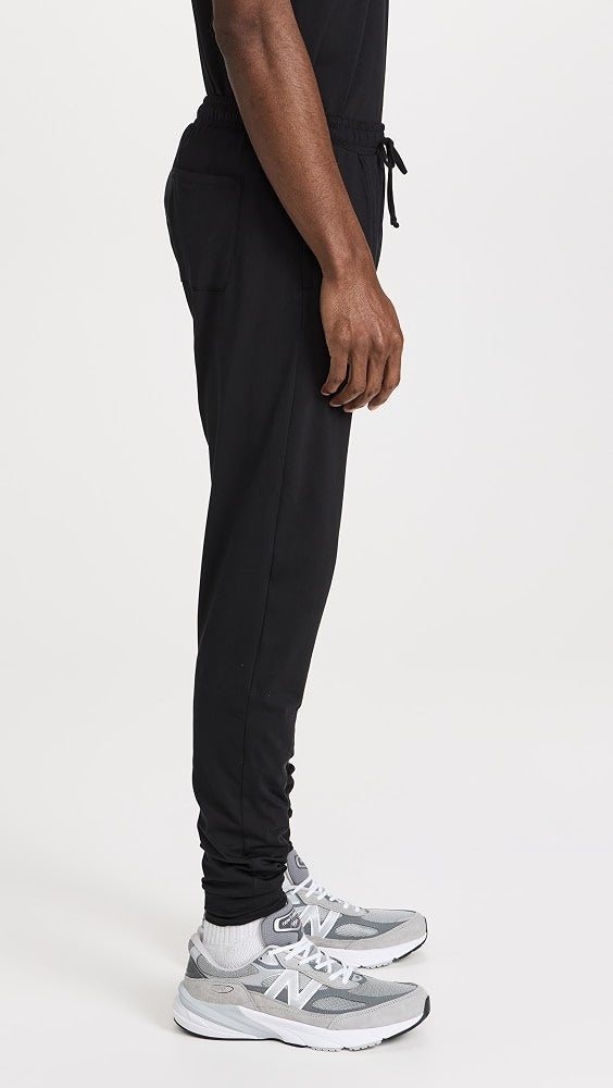 Alo Yoga Conquer Revitalize Black Joggers