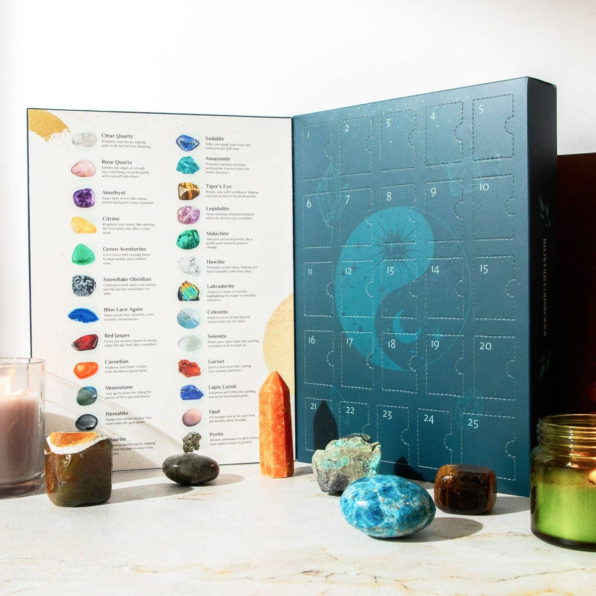 25 days of Crystal energy Event Calendar