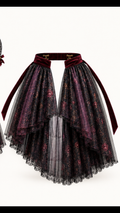 Hecate Goddess In You Crossroads Cross Over Dress with Convertible Skirt or just keep as a mini Cocktail Dress
