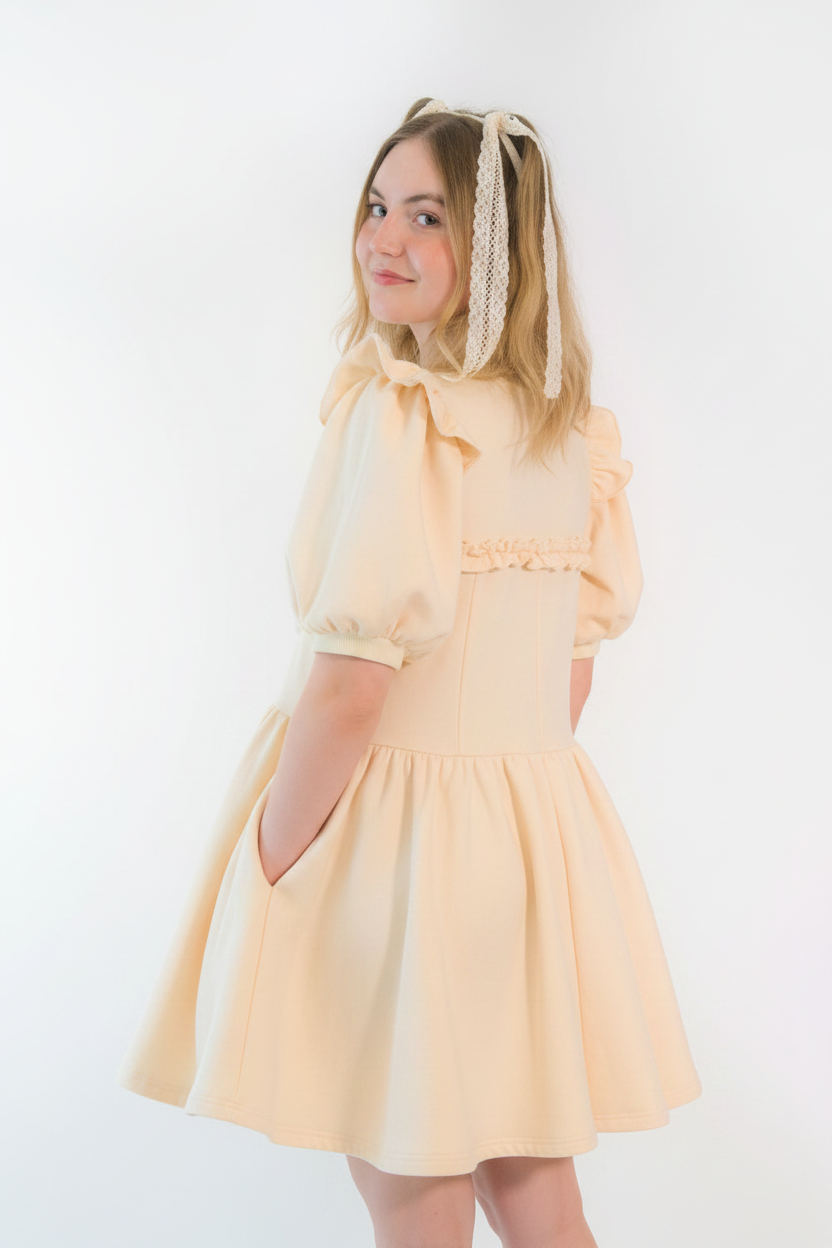 Woodland Fairies Sweatshirt Dress only 3 sizes left in stock get it while it lasts