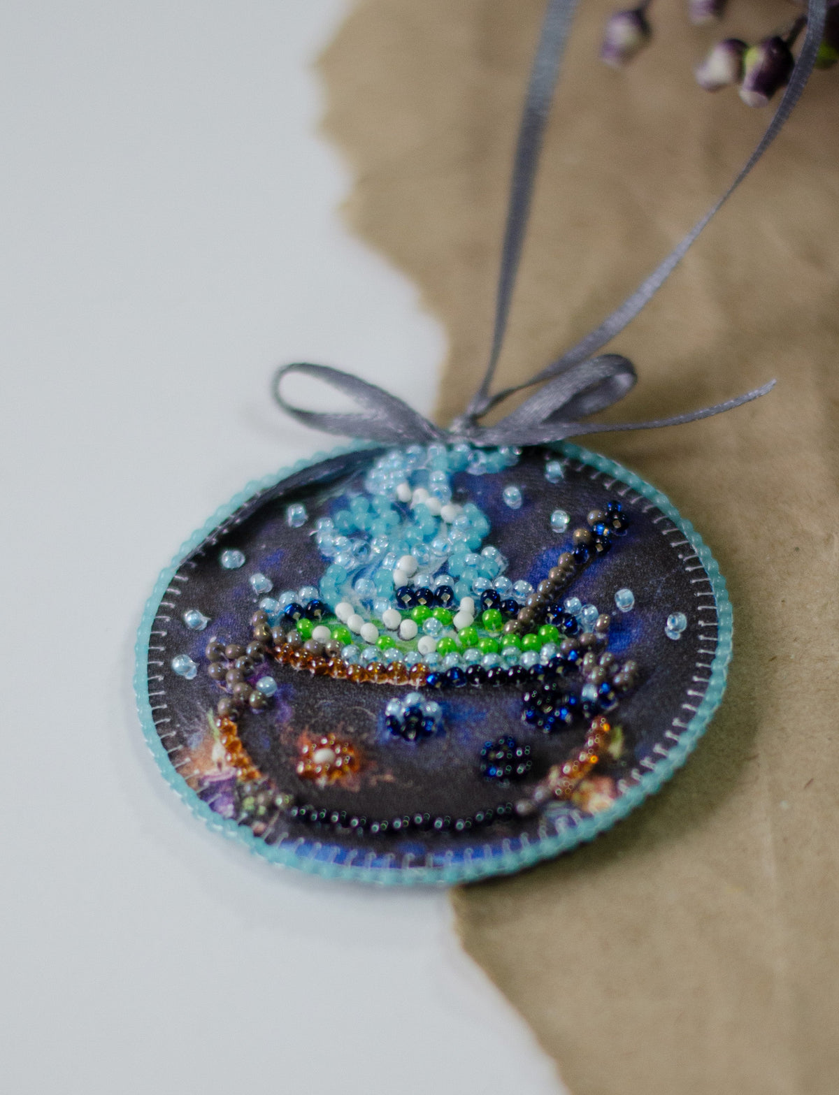Spell Potion Mini Bead Embroidery Decoration Kit by Abris Art ABT-043