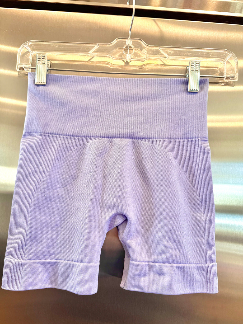 SET Active Matching Set in Lilac Purple - Sculptflex Power Angle Bra and Power Shorts in Lily