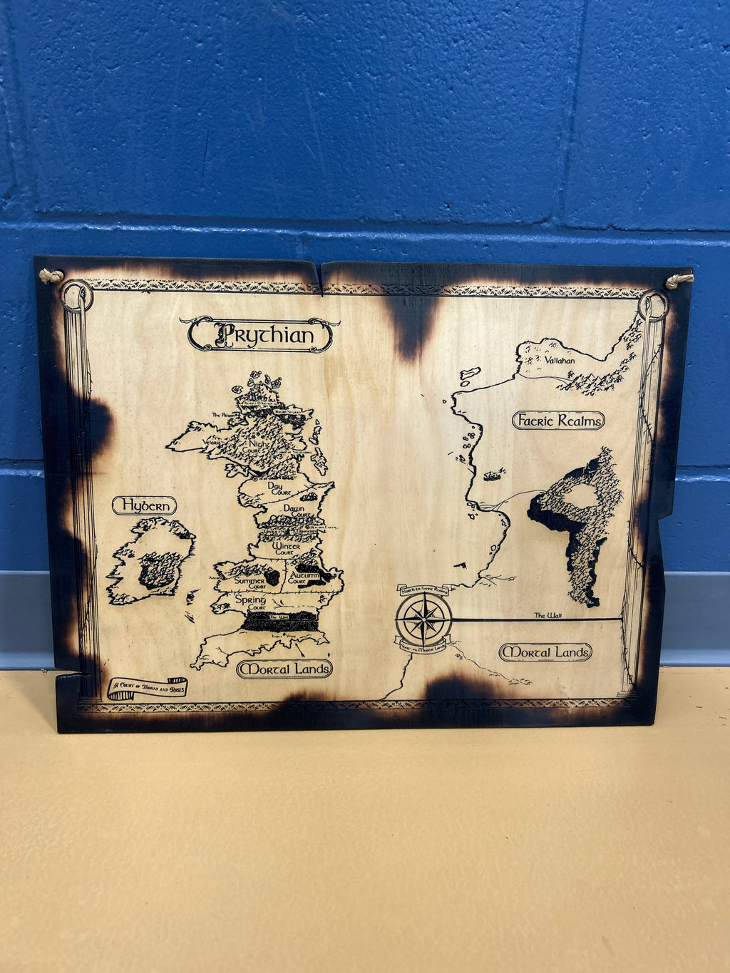 Court of Thorns and Roses Map