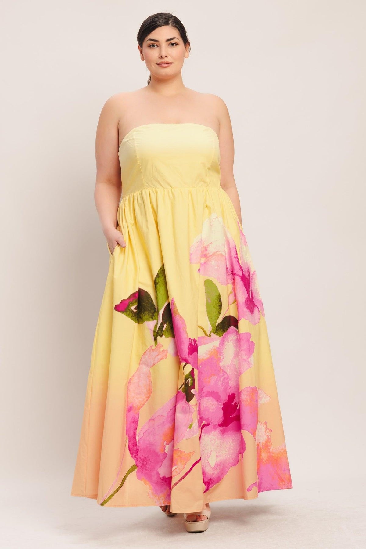 DREAMY OMBRE WOVEN MAXI DRESS