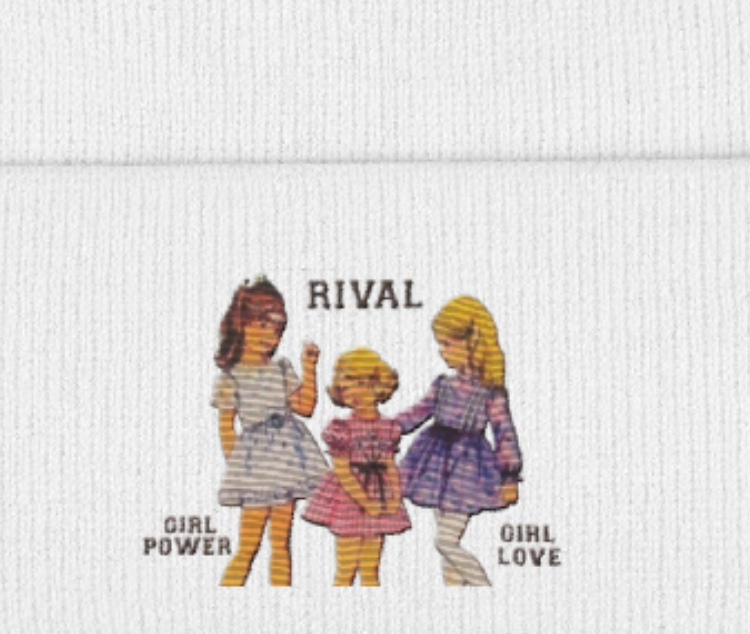 Girl Power Rival Beanie! Embroidered onto the beanie! So cool!