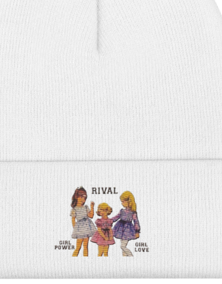 Girl Power Rival Beanie! Embroidered onto the beanie! So cool!