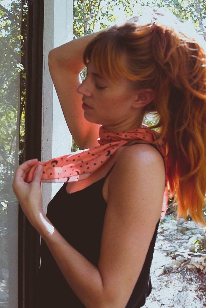 Rust Stardust Scarf
