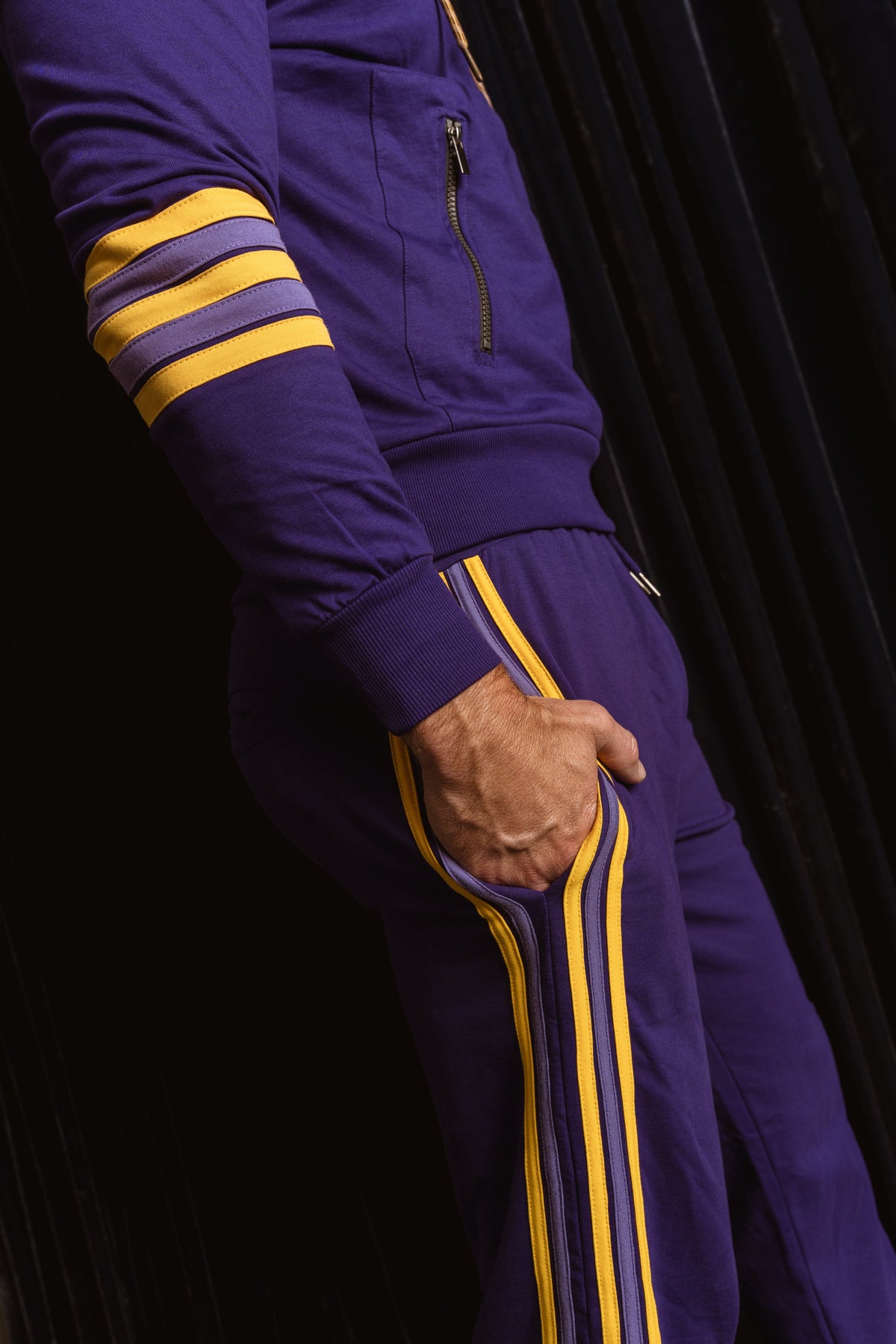 Sher Vintage Side Stripe Joggers