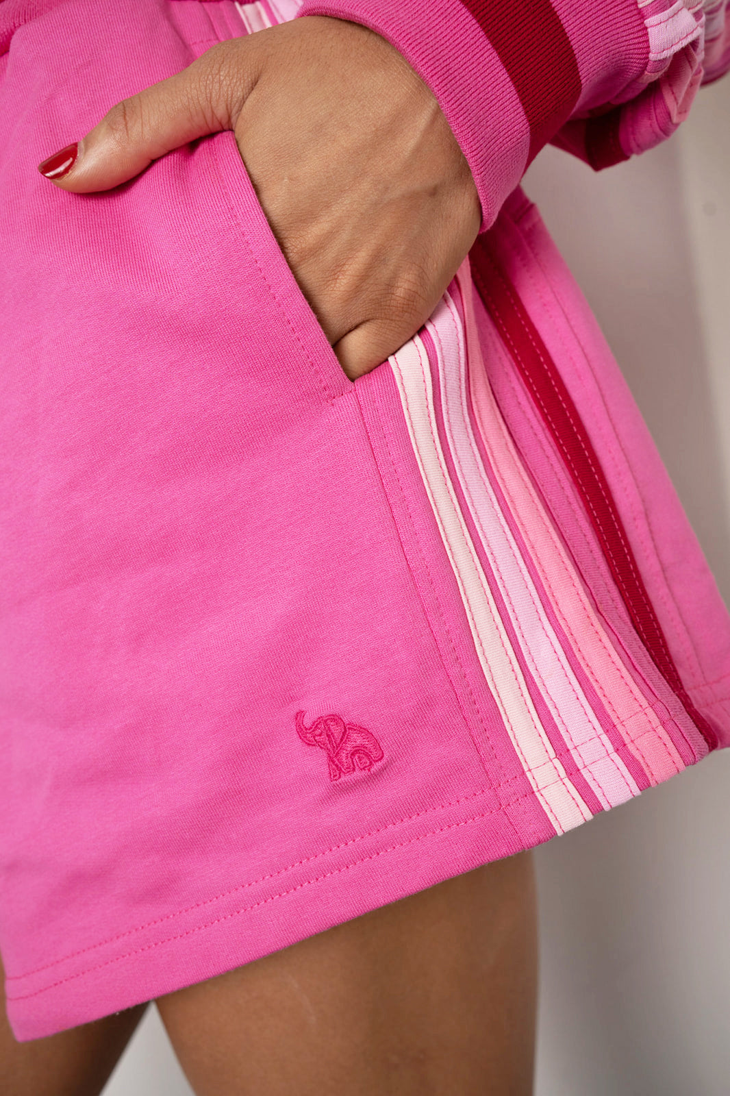 Pitaya Vintage Stripe Lounge Shorts