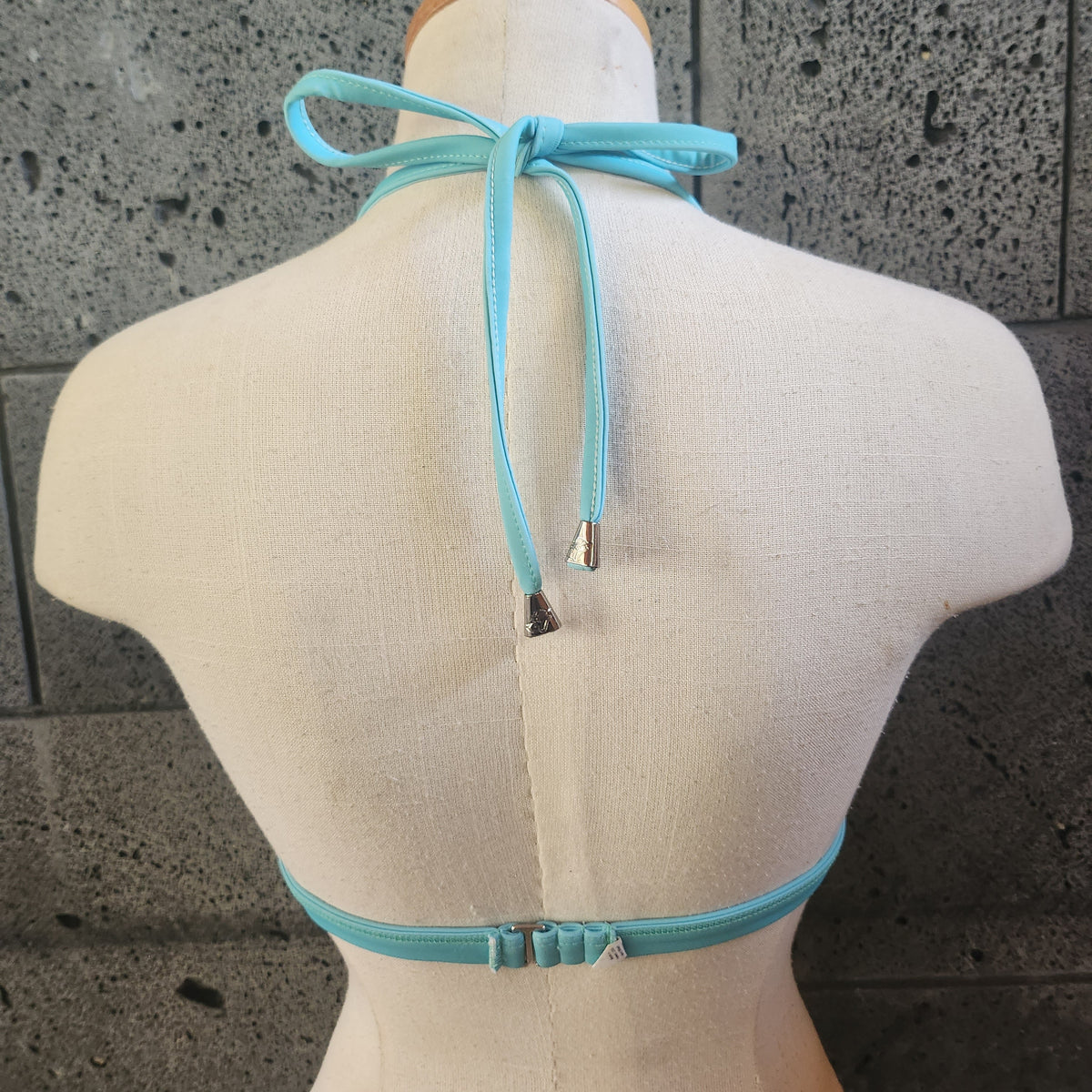 Loco Boutique Hibiscus Line Reversible Banded Chest Bikini Top
