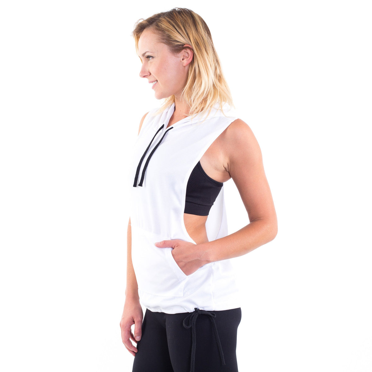 6014 - CLOSEOUT Women's Racerback Hoodie
