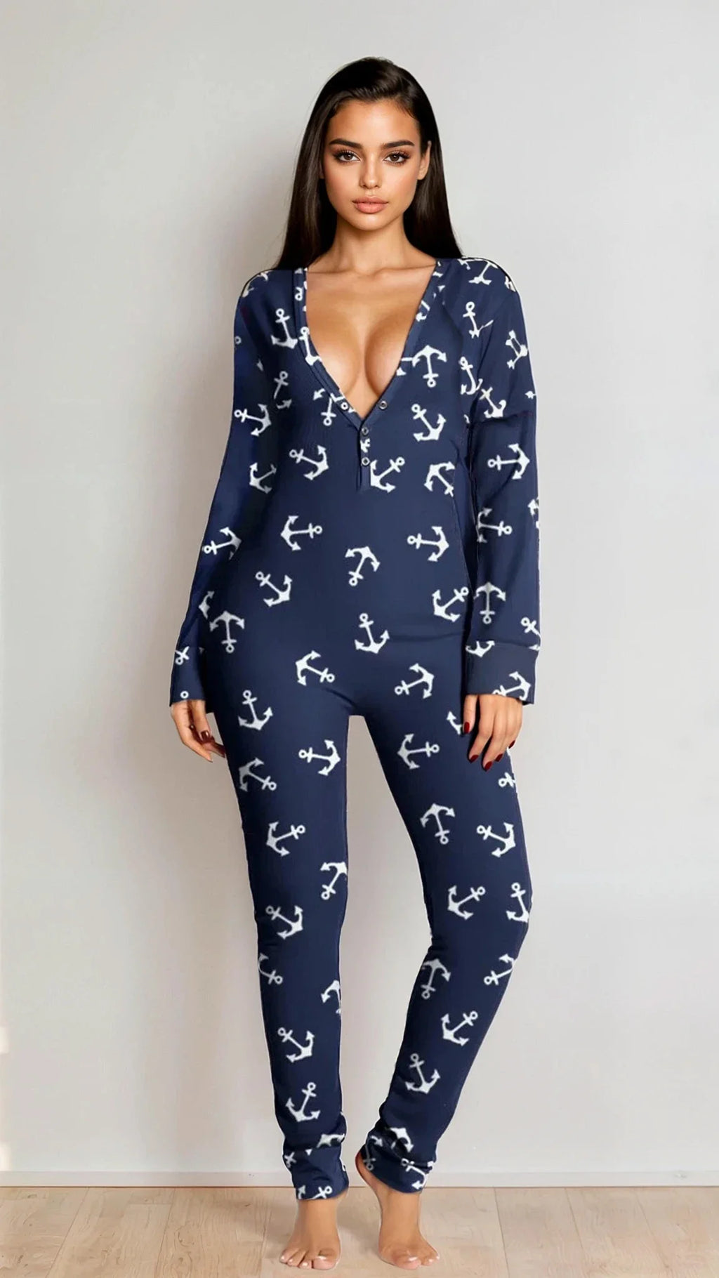 Sexy Open Back Long Johns multiple print styles