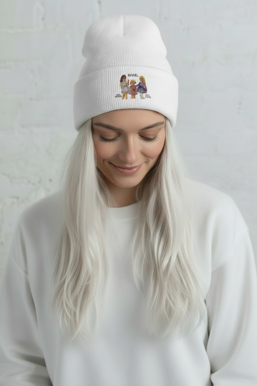 Girl Power Rival Beanie! Embroidered onto the beanie! So cool!