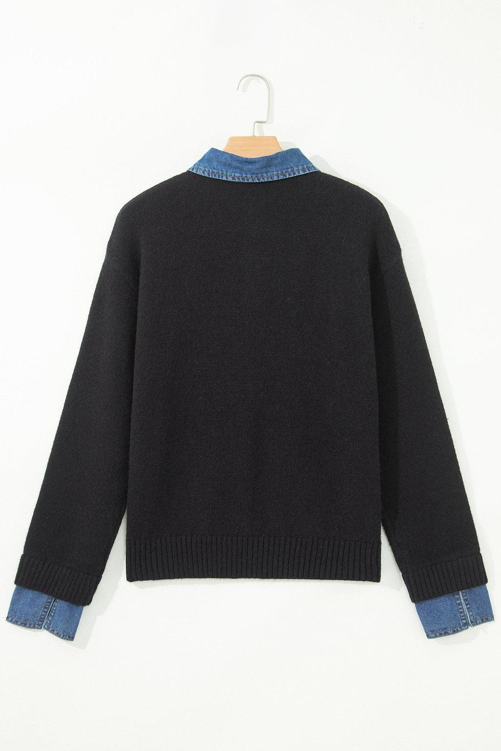 Socorro Collar Cuffed Casual Sweater