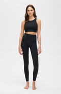 Compression Leggings- The Fierce Leggings in black cheetah print-Gradient compression (10-18 mmHg) supports circulation from ankle to hip, helping reduce swelling, relieve heaviness, and promote sustained energy throughout your day