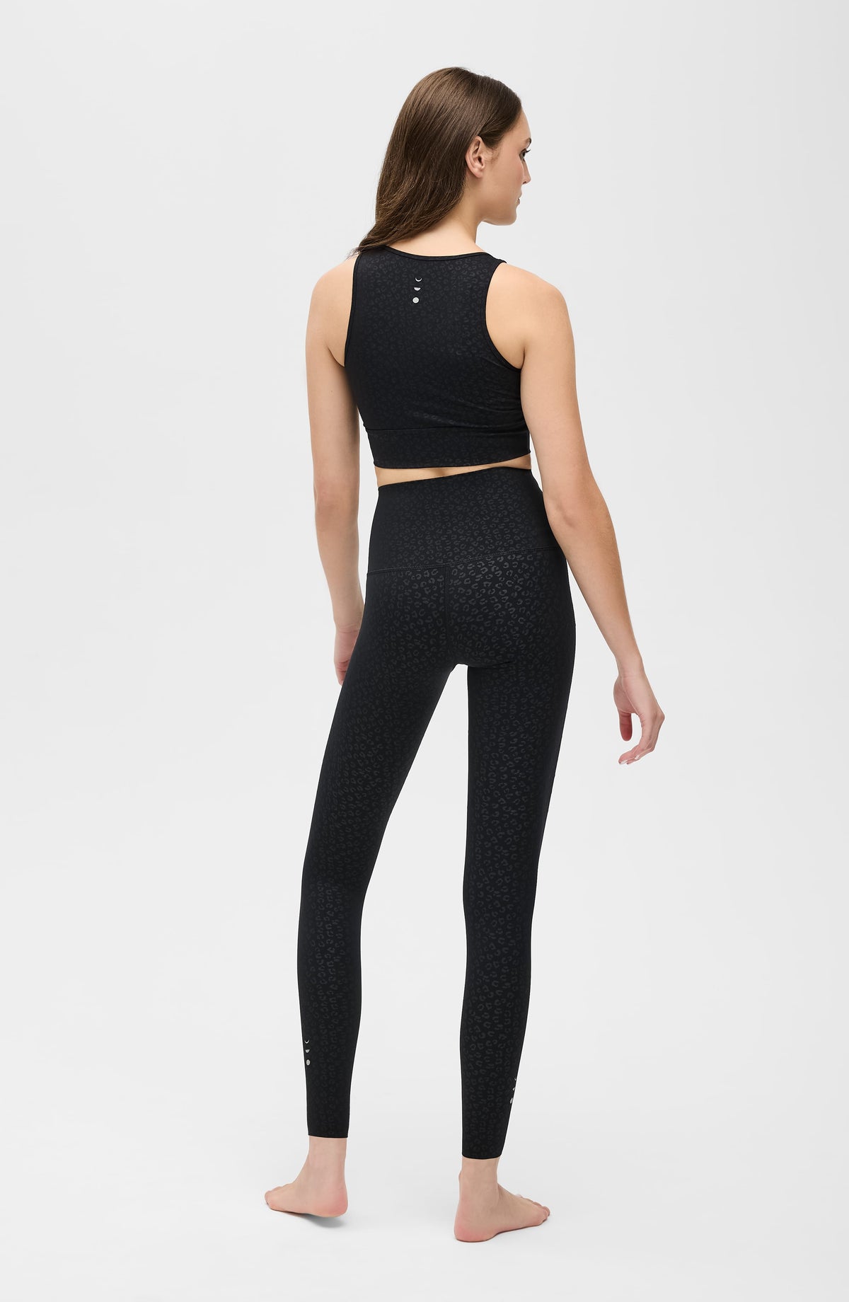 Compression Leggings- The Fierce Leggings in black cheetah print-Gradient compression (10-18 mmHg) supports circulation from ankle to hip, helping reduce swelling, relieve heaviness, and promote sustained energy throughout your day