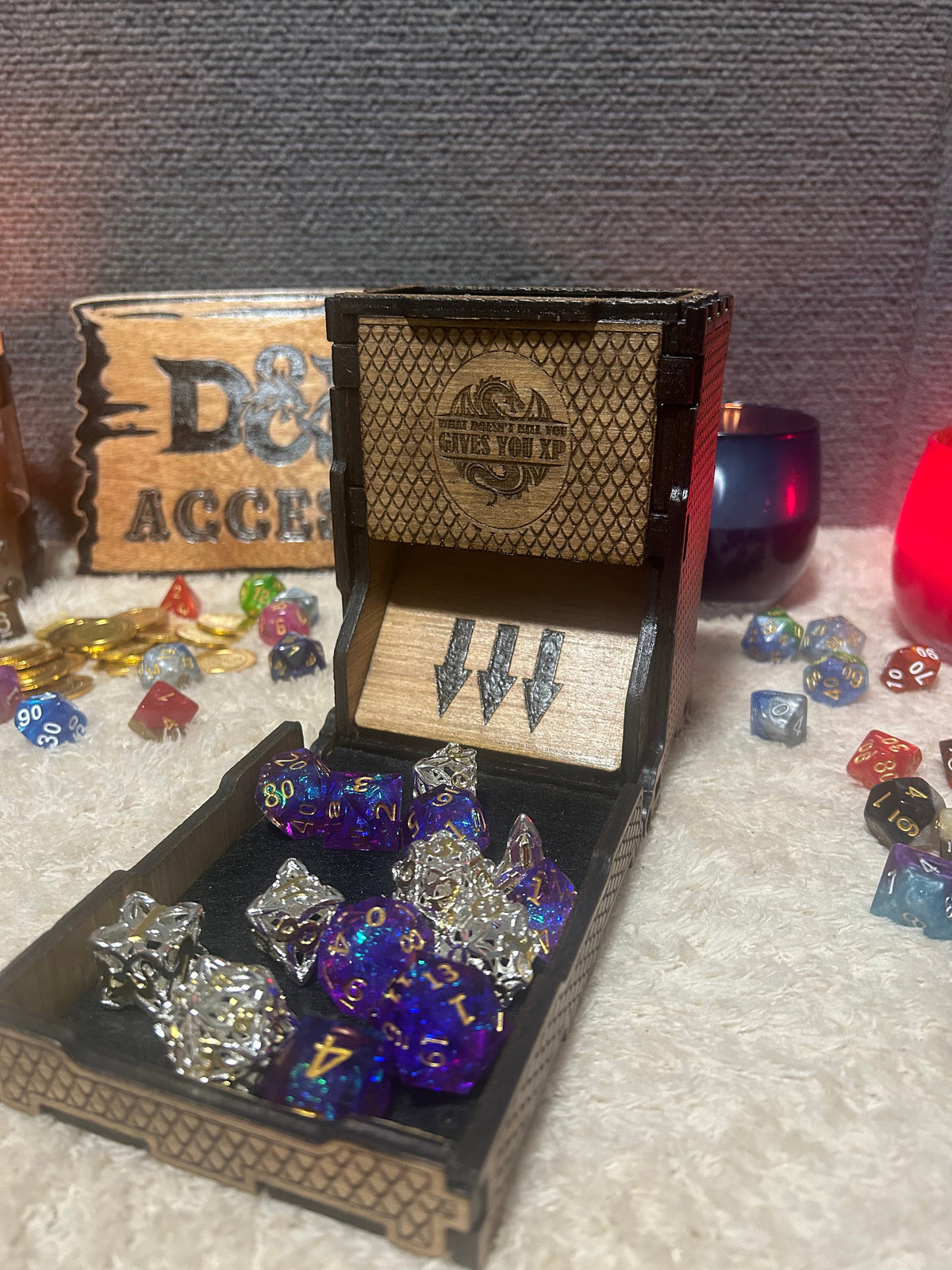 Custom Dice Tray/Tower