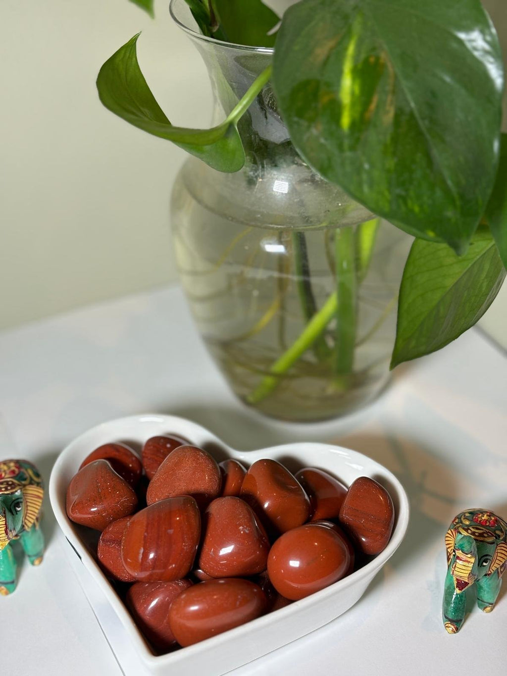 Red Jasper Crystal Tumbled Stone (1 kg pack)