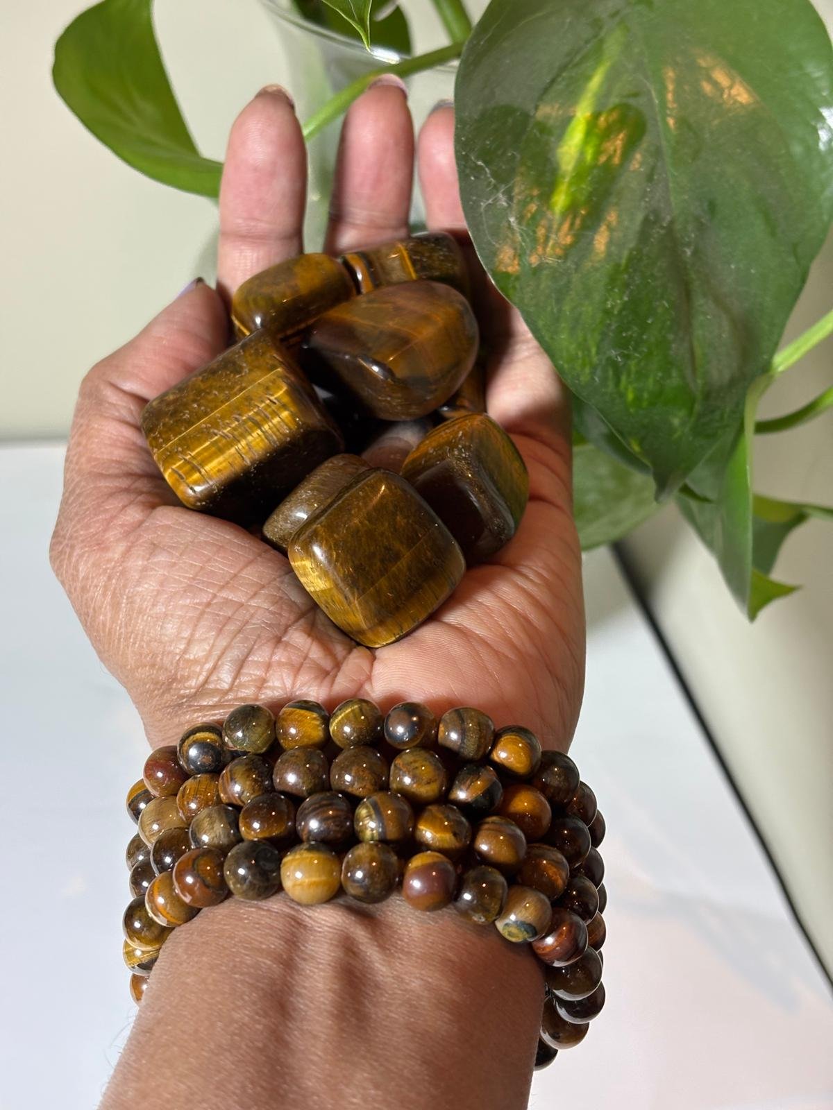 Tiger Eye Tumbled Stone ( 1 kg pack)