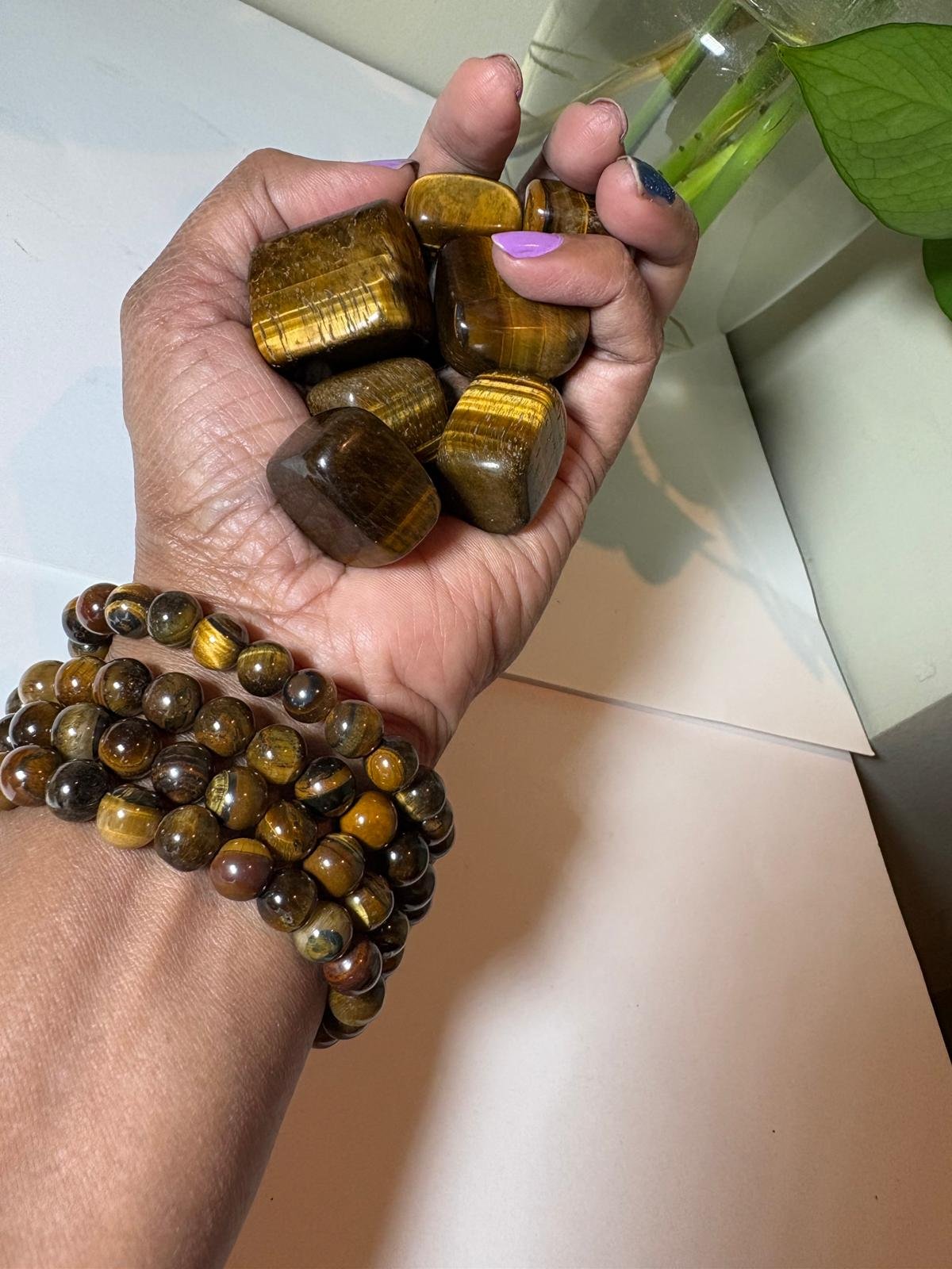 Tiger Eye Tumbled Stone ( 1 kg pack)