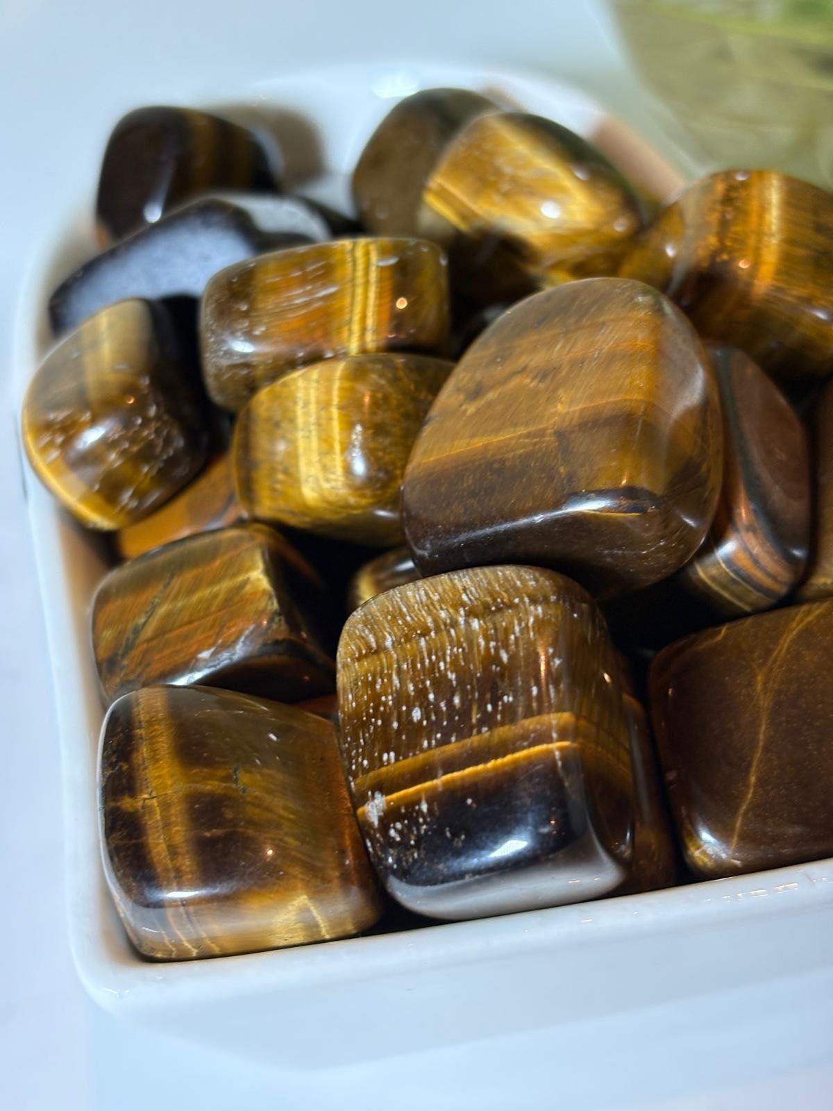 Tiger Eye Tumbled Stone ( 1 kg pack)