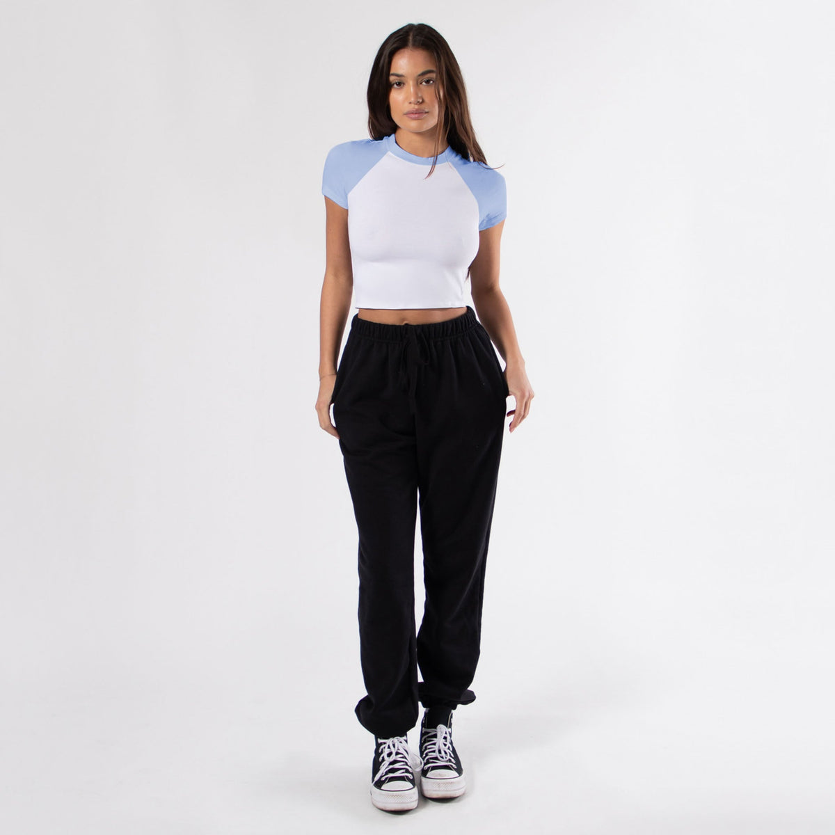 4001R - Women's Raglan Baby Tee