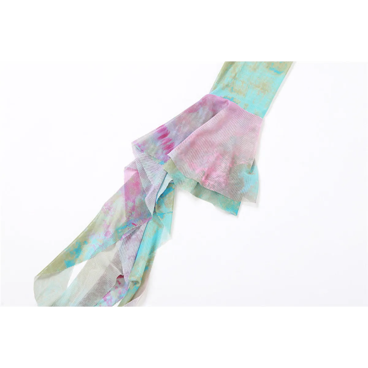 Tie-Dye Fairy Set – Butterfly Crop Top & Wrap Mini Skirt 3 color options